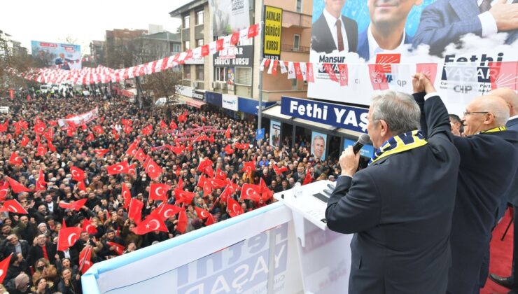 Mansur Yavaş: Önce insan için varız