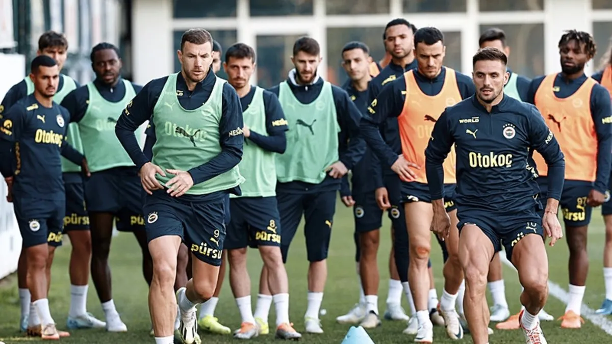 Fenerbahçe, Trabzonspor maçının hazırlıklarına devam etti