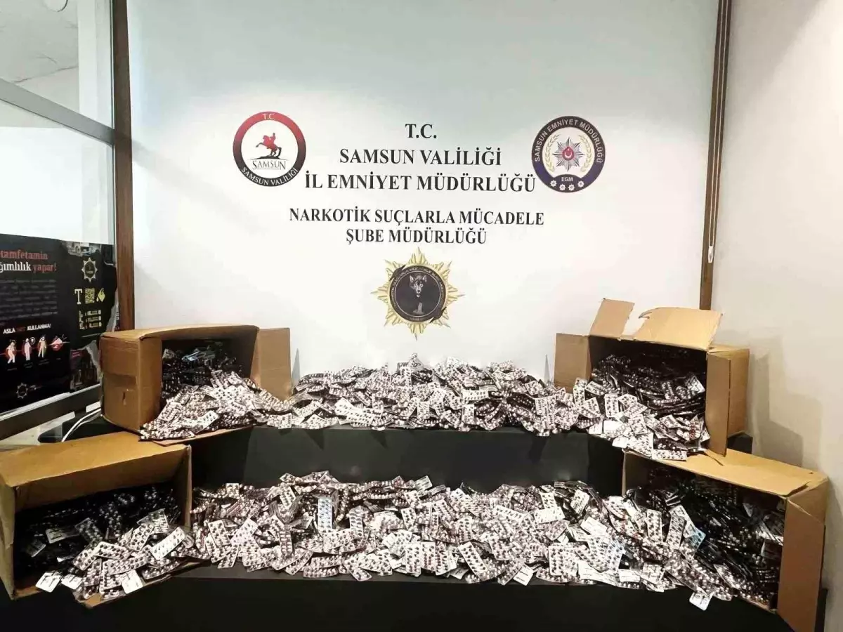 Samsun’da Uyuşturucu Operasyonları