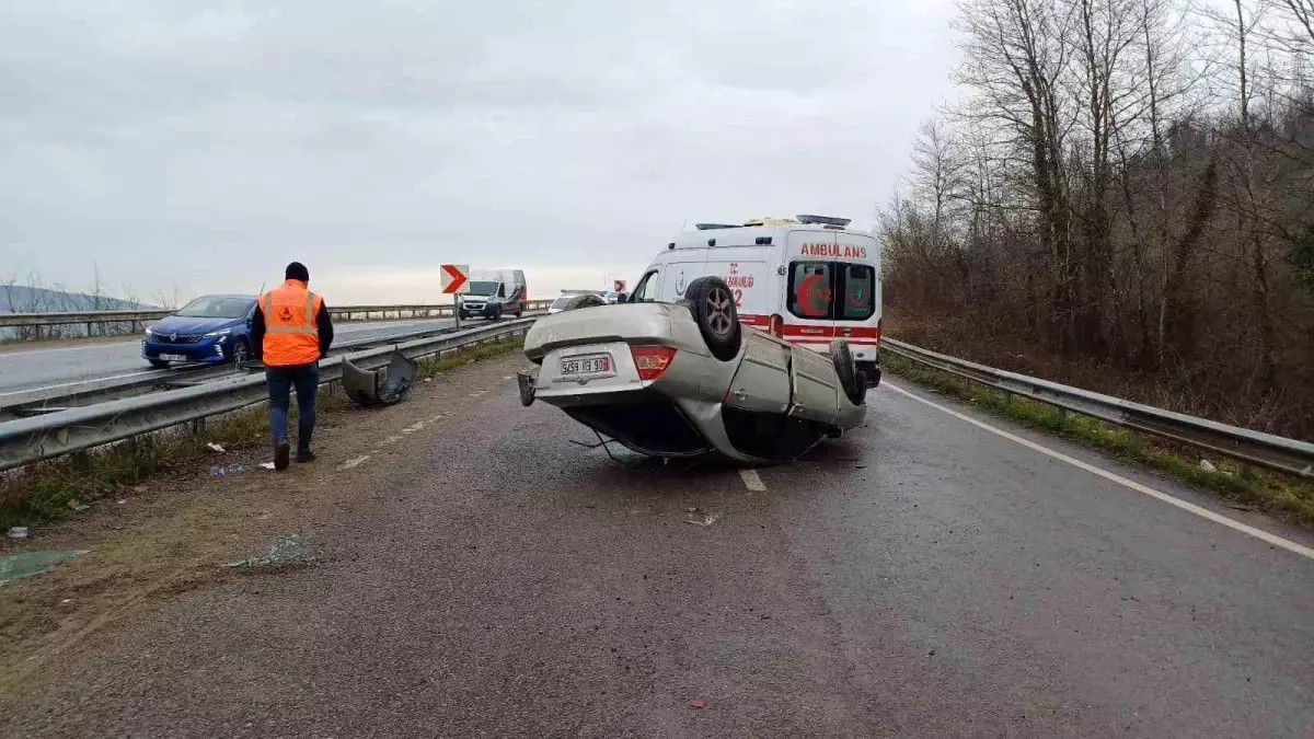 Çaycuma’da Trafik Kazası: 3 Yaralı